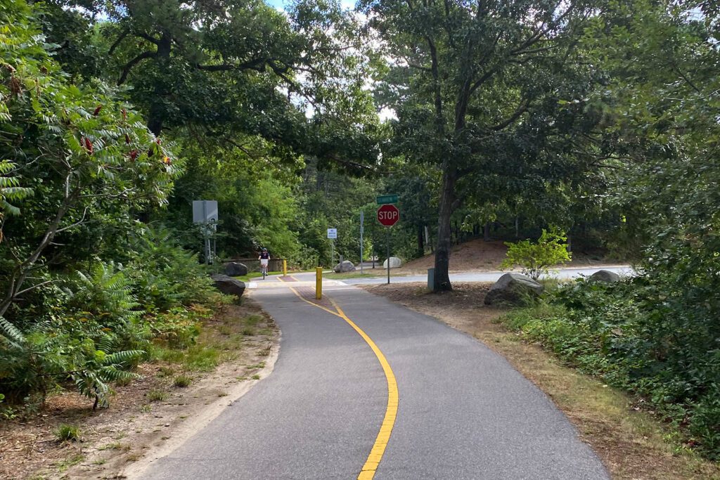 There is convenient access to the Cape Cod Rail Trail at the head of the street. You can walk, jog, or bike into Brewster, Orleans, or beyond. While we do not provide bicycles, we can point you to a couple of bicycle shops offering rentals in Orleans.